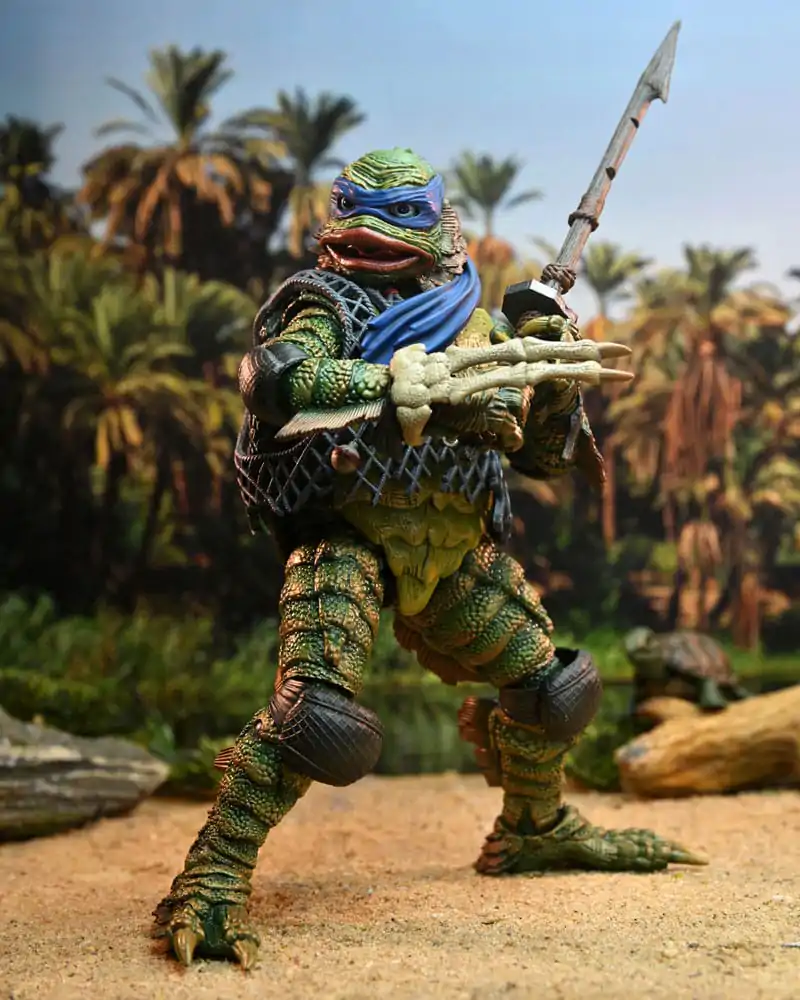 Universal Monsters x Teenage Mutant Ninja Turtles Scale Actionfigur Leonardo as the Creature 18 cm termékfotó