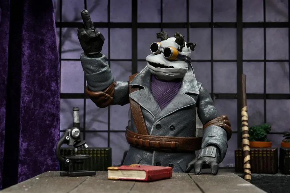 Universal Monsters x Teenage Mutant Ninja Turtles Ultimate Action Figur Donatello as The Invisible Man 18 cm Produktfoto