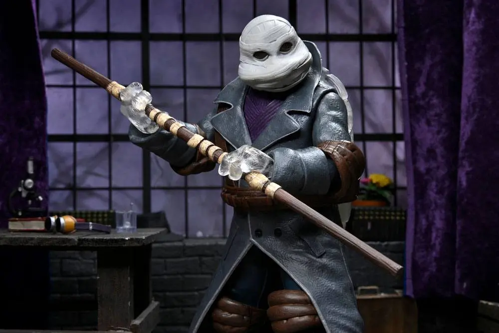 Universal Monsters x Teenage Mutant Ninja Turtles Ultimate Action Figur Donatello as The Invisible Man 18 cm Produktfoto