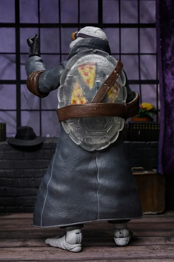 Universal Monsters x Teenage Mutant Ninja Turtles Ultimate Action Figur Donatello as The Invisible Man 18 cm Produktfoto