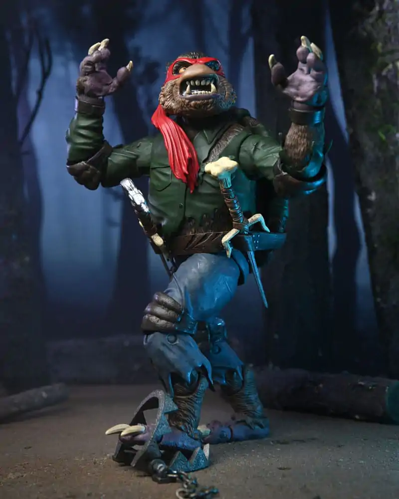 Universal Monsters x Teenage Mutant Ninja Turtles Actionfigur Ultimate Raphael as The Wolfman 18 cm termékfotó