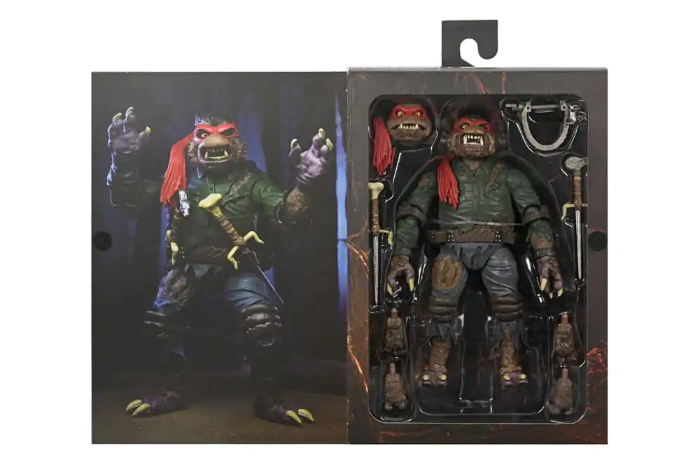 Universal Monsters x Teenage Mutant Ninja Turtles Actionfigur Ultimate Raphael as The Wolfman 18 cm termékfotó