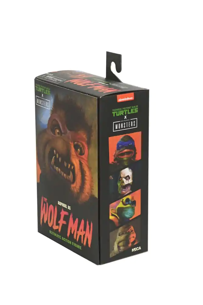 Universal Monsters x Teenage Mutant Ninja Turtles Actionfigur Ultimate Raphael as The Wolfman 18 cm termékfotó