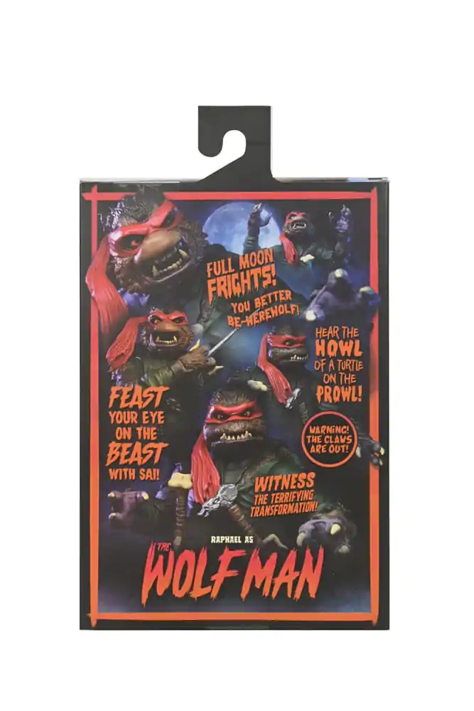 Universal Monsters x Teenage Mutant Ninja Turtles Actionfigur Ultimate Raphael as The Wolfman 18 cm termékfotó