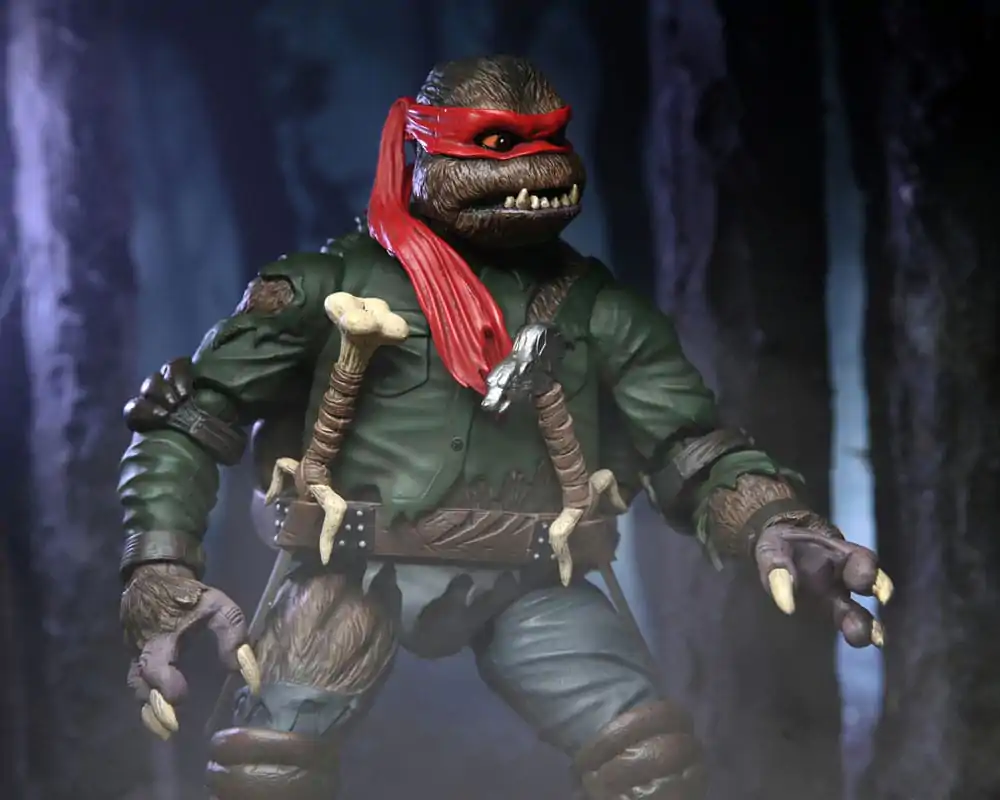 Universal Monsters x Teenage Mutant Ninja Turtles Actionfigur Ultimate Raphael as The Wolfman 18 cm termékfotó