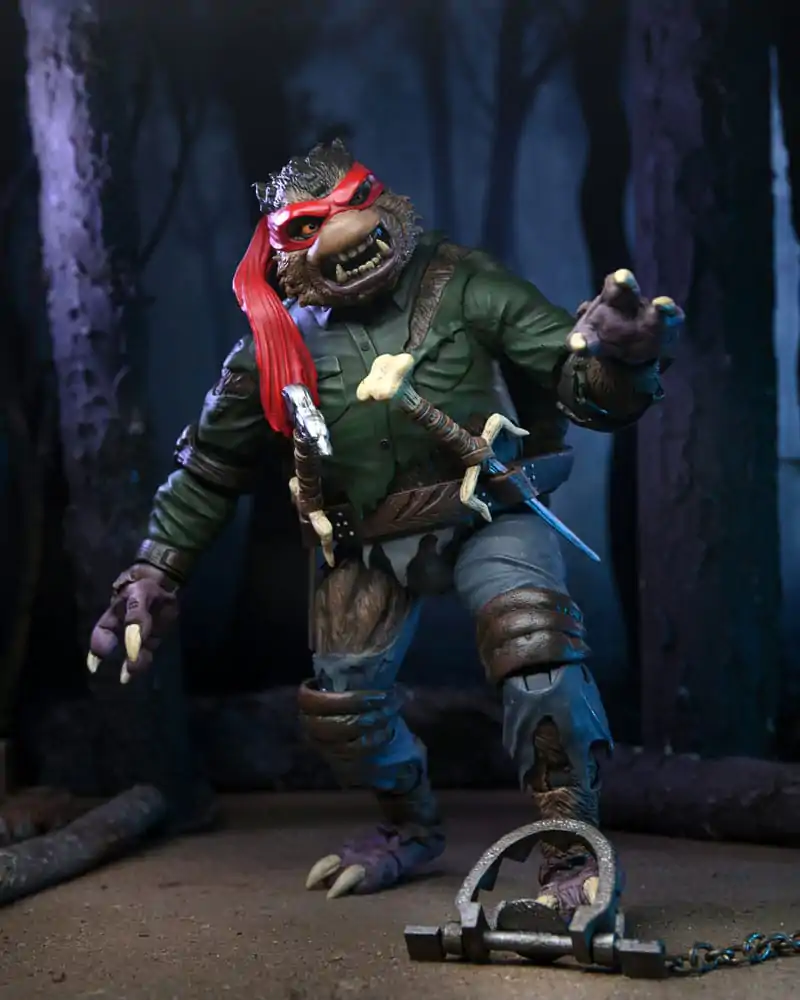 Universal Monsters x Teenage Mutant Ninja Turtles Actionfigur Ultimate Raphael as The Wolfman 18 cm termékfotó