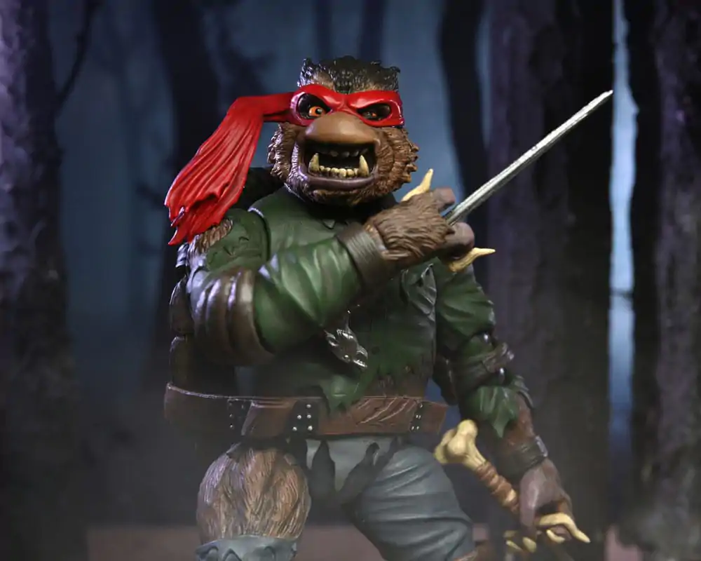 Universal Monsters x Teenage Mutant Ninja Turtles Actionfigur Ultimate Raphael as The Wolfman 18 cm termékfotó