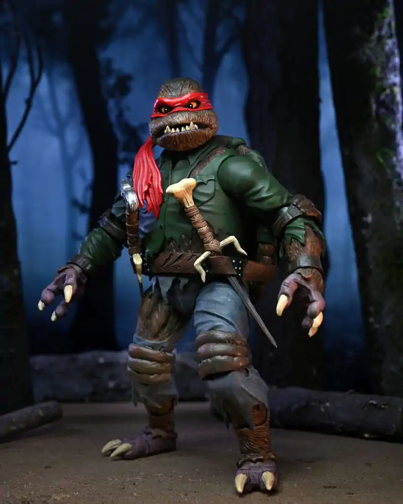 Universal Monsters x Teenage Mutant Ninja Turtles Actionfigur Ultimate Raphael as The Wolfman 18 cm termékfotó