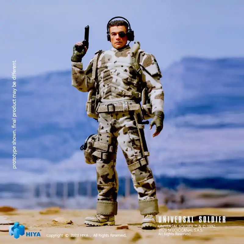 Universal Soldier Exquisite Super Series Actionfigur 1/12 Luc Deveraux 16 cm Produktfoto