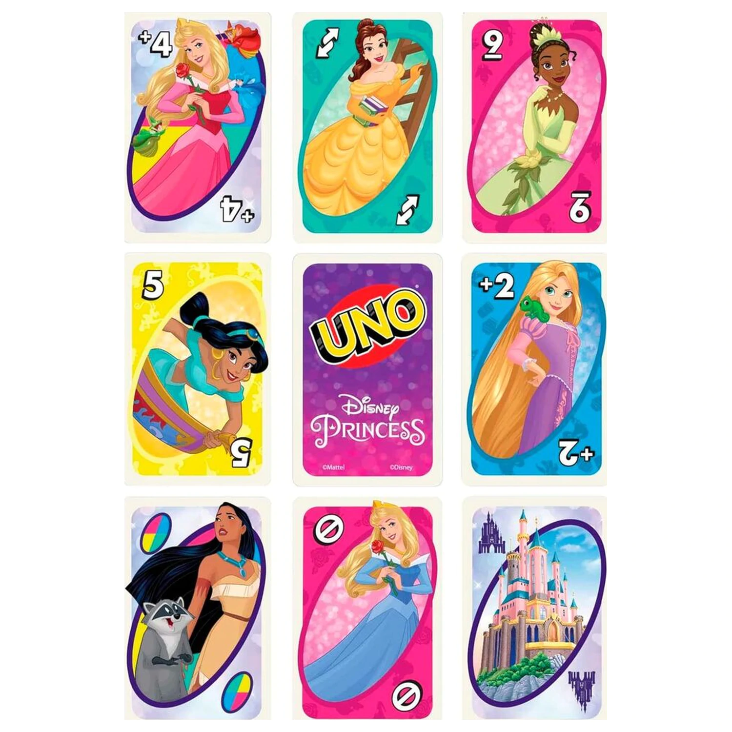 UNO Disney Princesses Kartenspiel Produktfoto