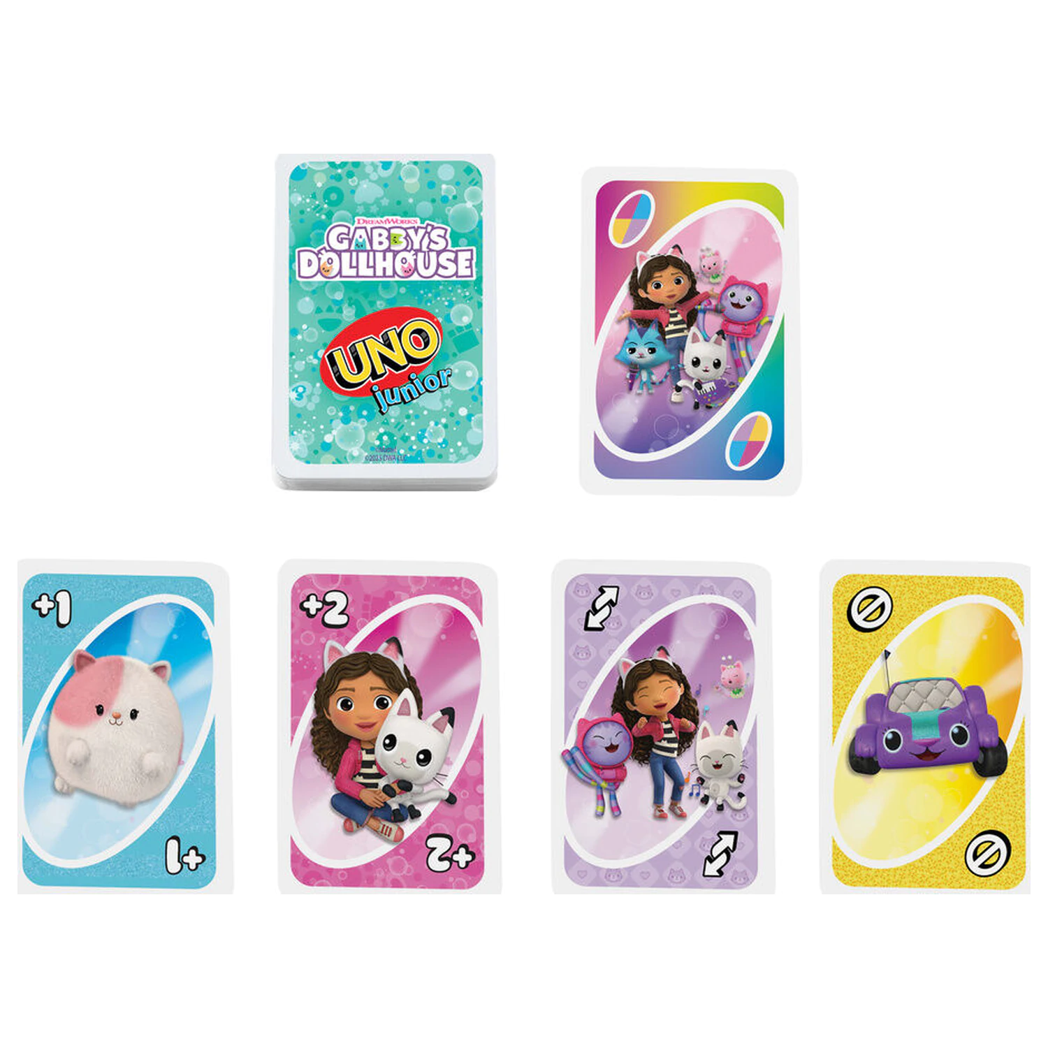 UNO Gabbys Dollhouse Kartenspiel Produktfoto