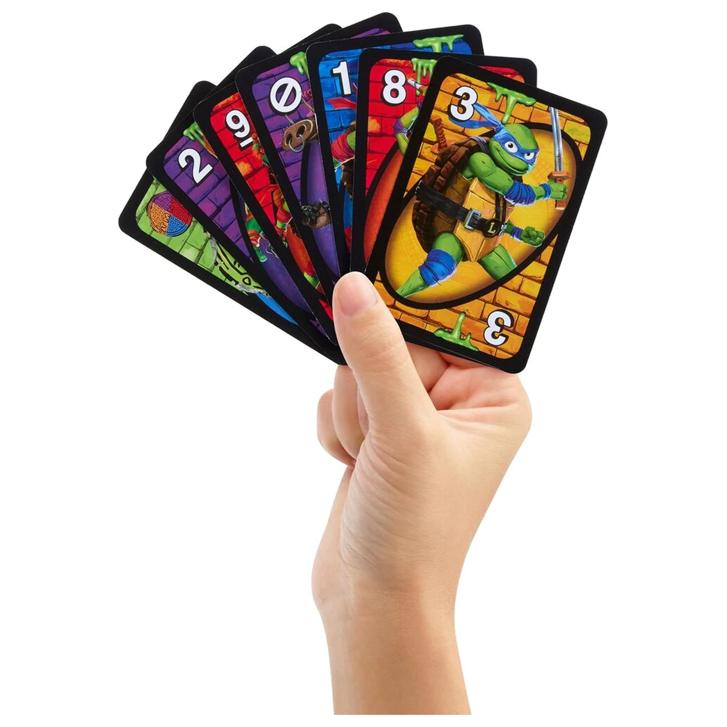UNO Teenage Mutant Ninja Turtles Kartenspiel Produktfoto