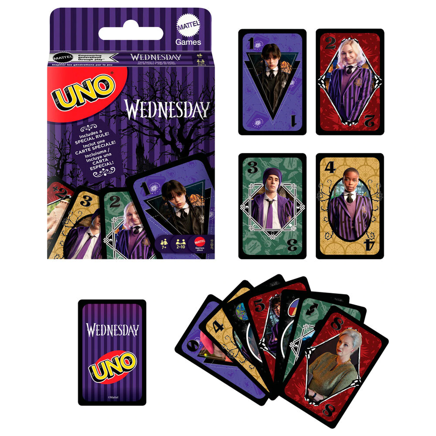 UNO Wednesday Kartenspiel Produktfoto