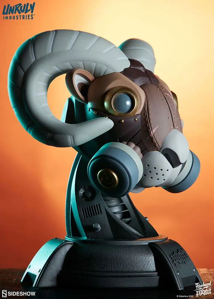 Unruly Designer Series Büsten Ram and Giraffe Guerilla Squadron Set by Freehand Profit 23 cm Produktfoto