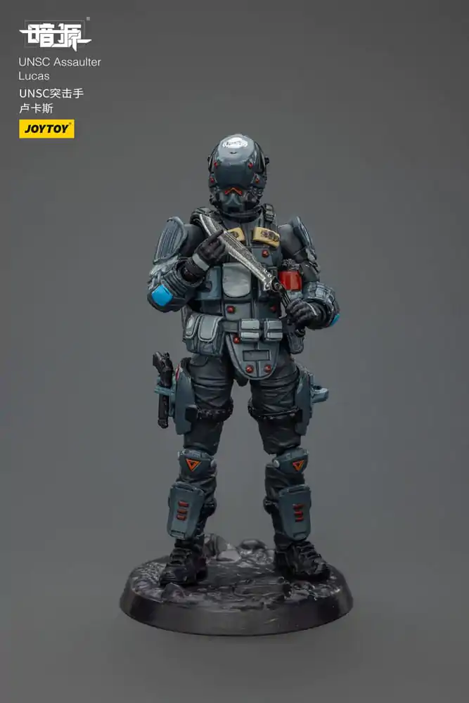 UNSC Dark Source Action Figur Ass Assaulter Lucas 7 cm Produktfoto