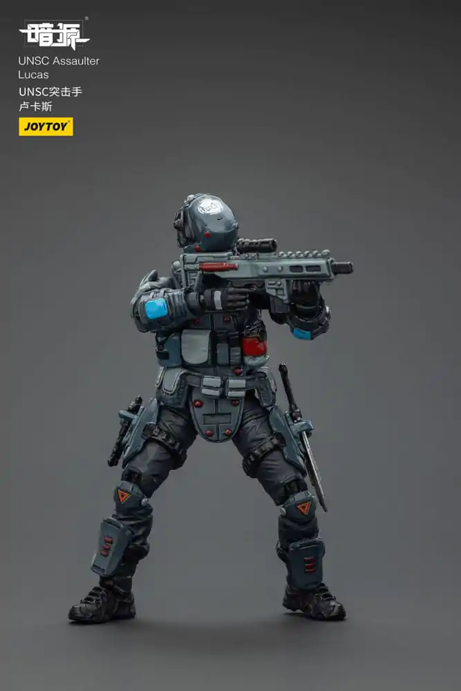 UNSC Dark Source Action Figur Ass Assaulter Lucas 7 cm Produktfoto