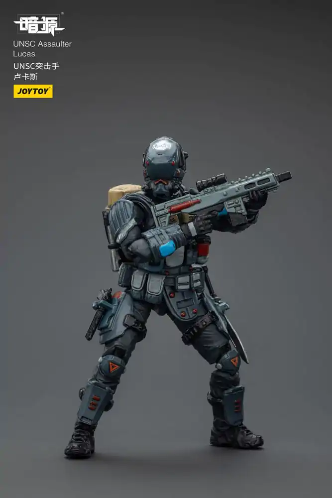 UNSC Dark Source Action Figur Ass Assaulter Lucas 7 cm Produktfoto