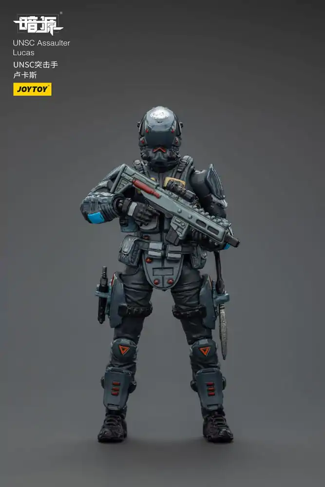 UNSC Dark Source Action Figur Ass Assaulter Lucas 7 cm Produktfoto