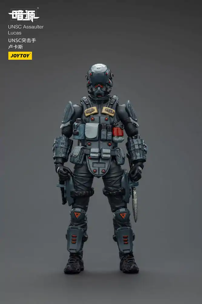 UNSC Dark Source Action Figur Ass Assaulter Lucas 7 cm Produktfoto
