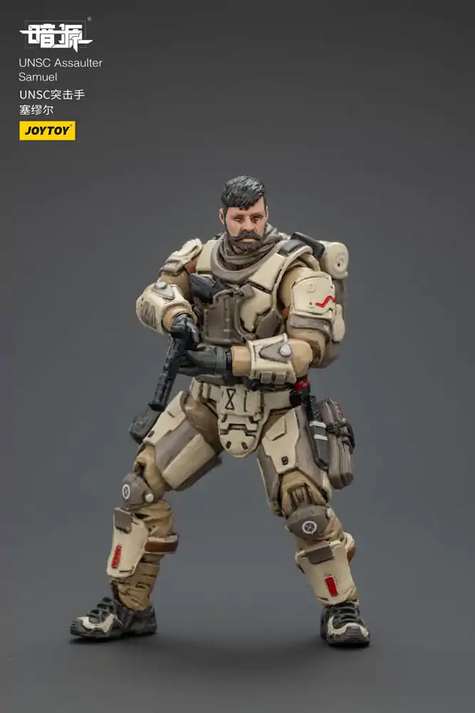 UNSC Dark Source Actionfigur Assaulter Samuel 7 cm Produktfoto