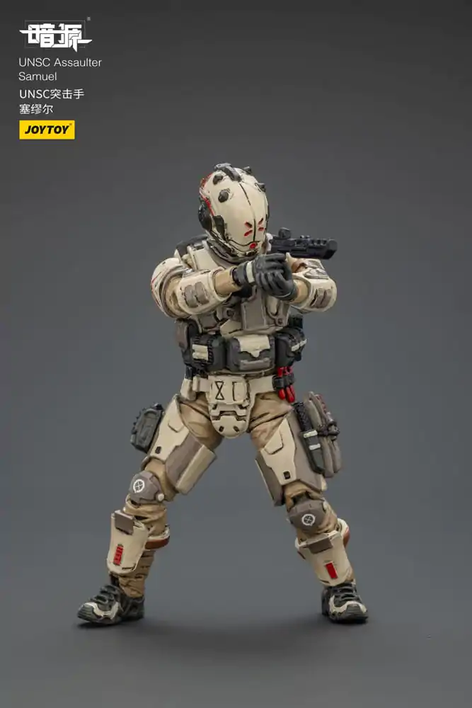 UNSC Dark Source Actionfigur Assaulter Samuel 7 cm Produktfoto