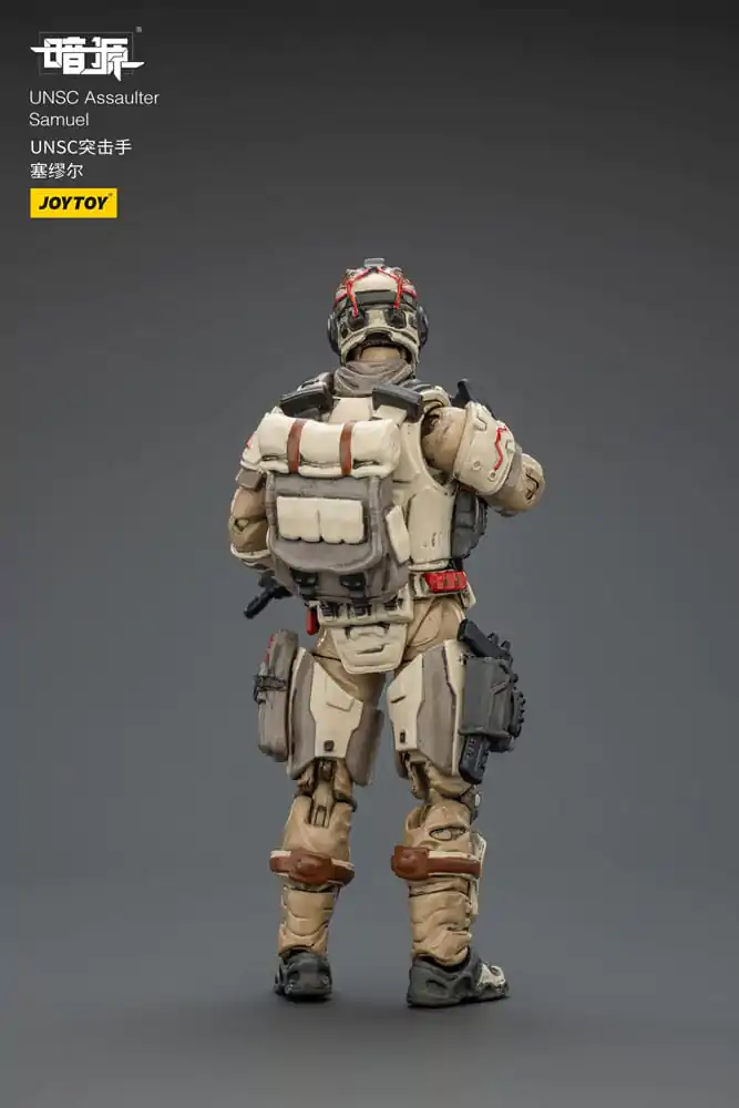 UNSC Dark Source Actionfigur Assaulter Samuel 7 cm Produktfoto