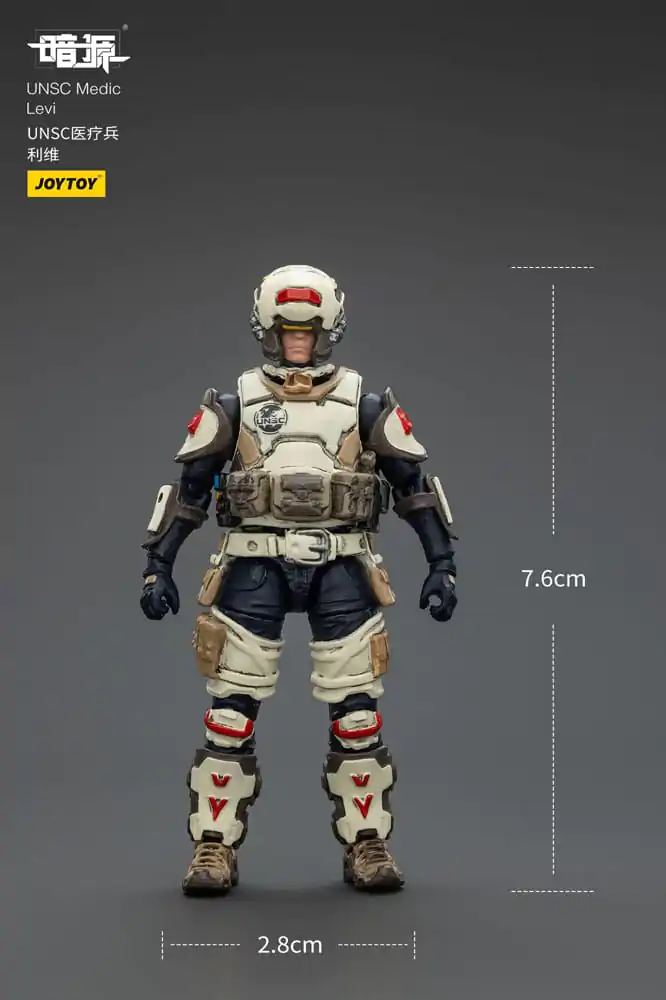 UNSC Dark Source Actionfigur Medic Levi 7 cm Produktfoto