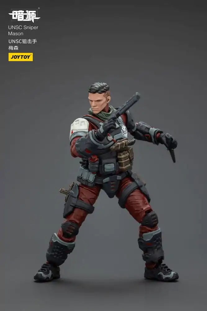 UNSC Dark Source Action Figur Sniper Mason 7 cm Produktfoto