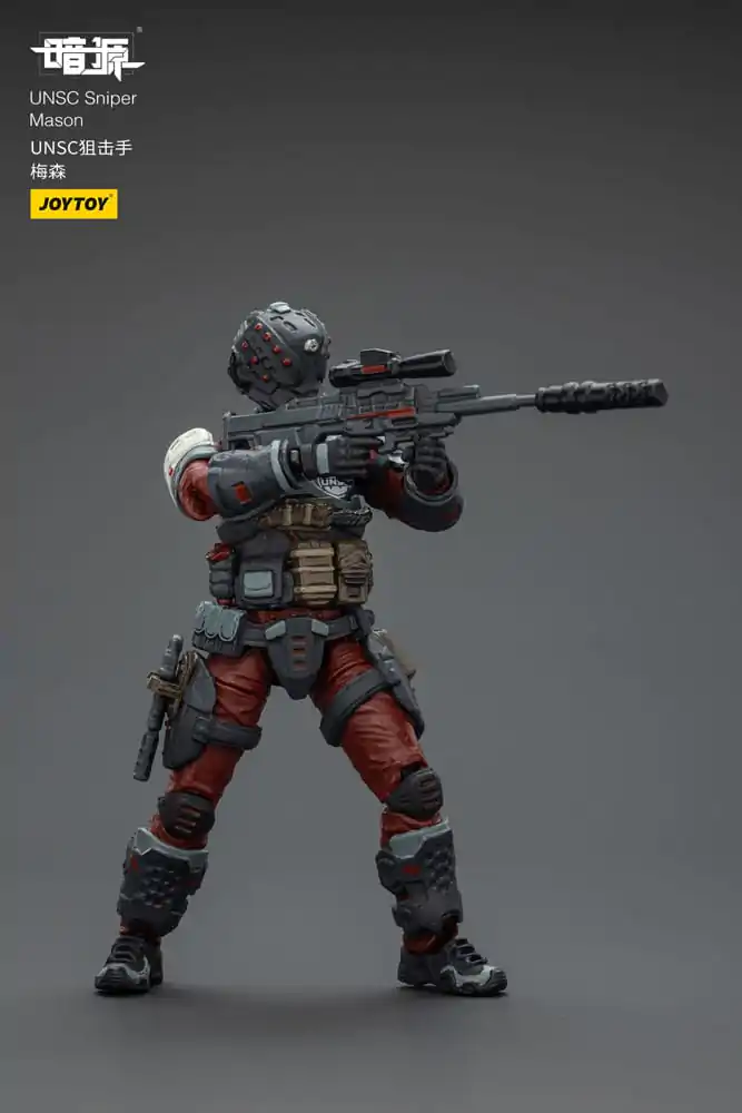UNSC Dark Source Action Figur Sniper Mason 7 cm Produktfoto