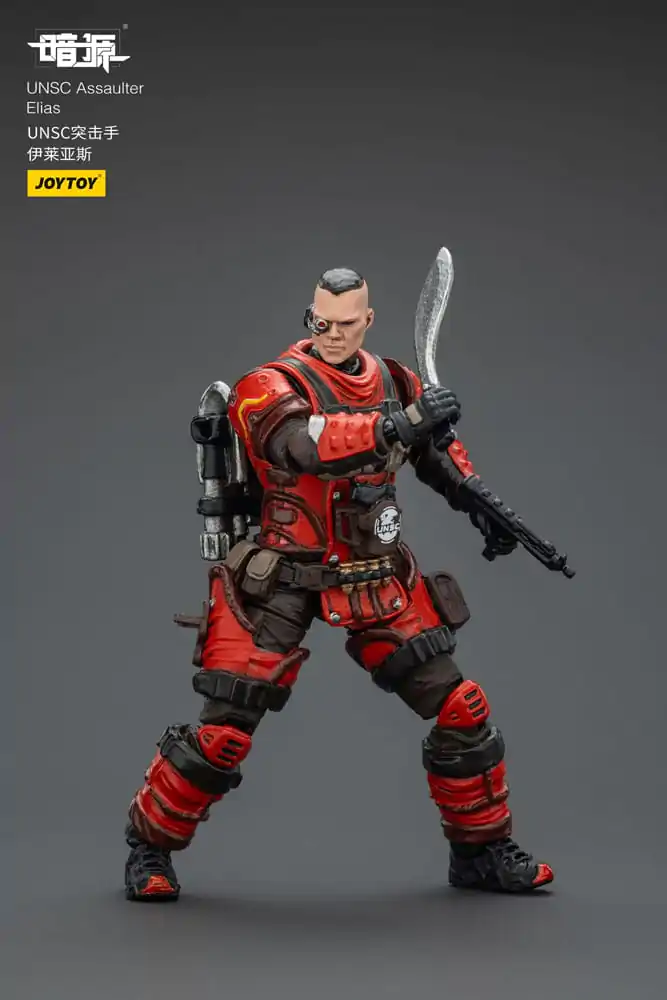 UNSC Dark Source Action Figur Assaulter Elias 7 cm Produktfoto