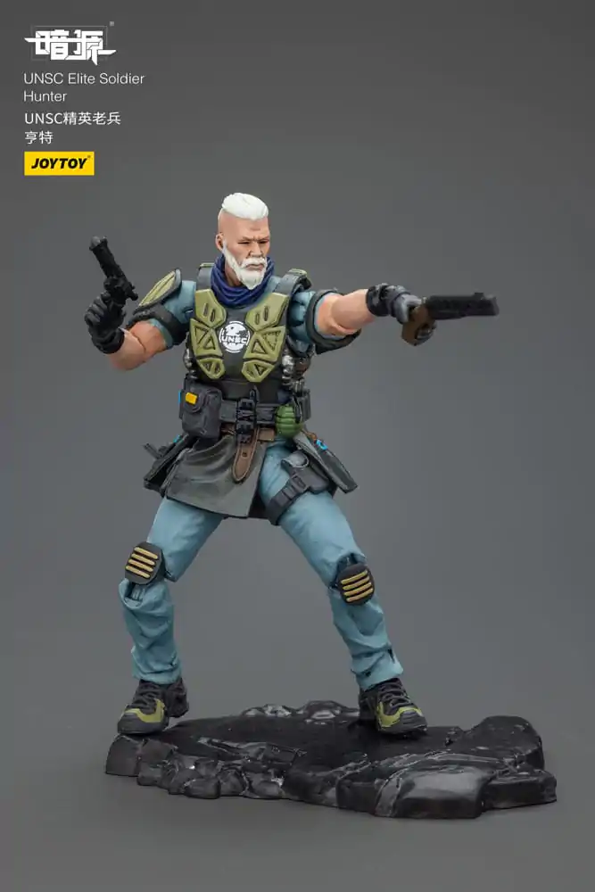 UNSC Dark Source Action Figur Elite Soldier Hunter 7 cm Produktfoto