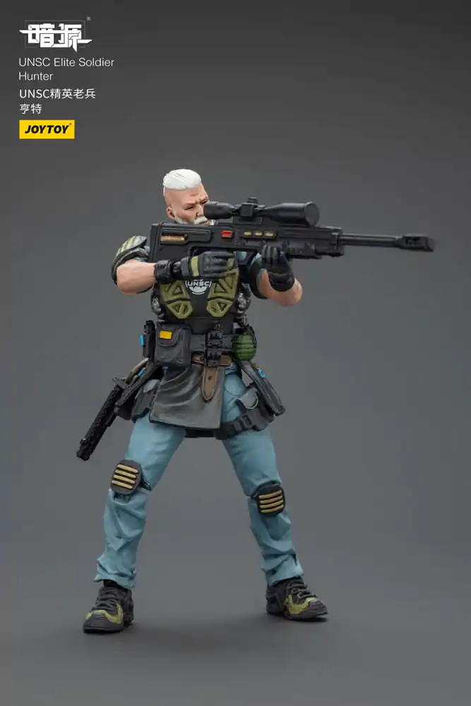 UNSC Dark Source Action Figur Elite Soldier Hunter 7 cm Produktfoto