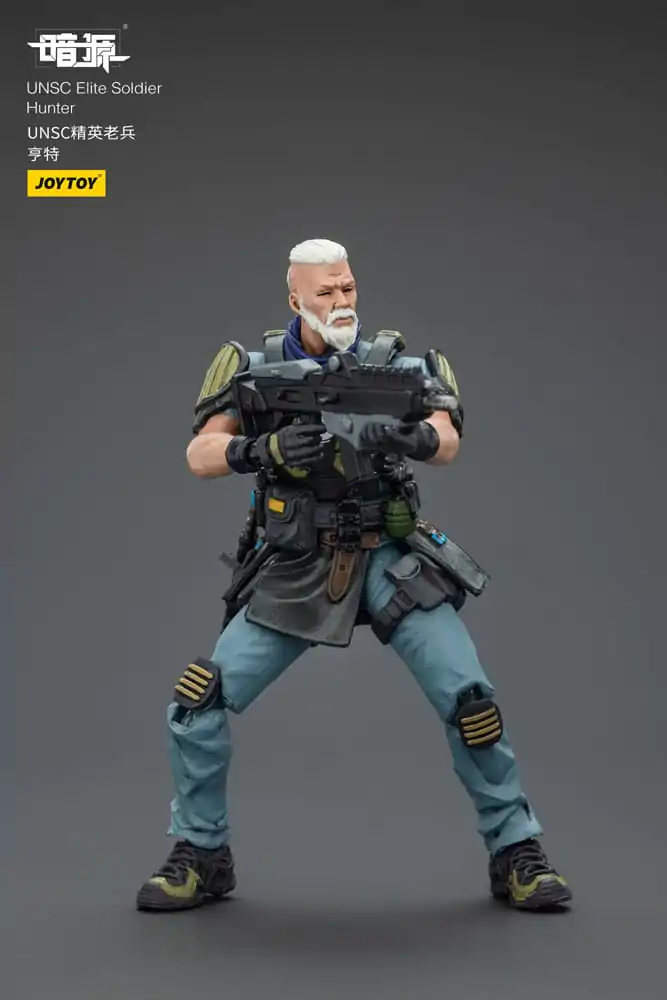 UNSC Dark Source Action Figur Elite Soldier Hunter 7 cm Produktfoto