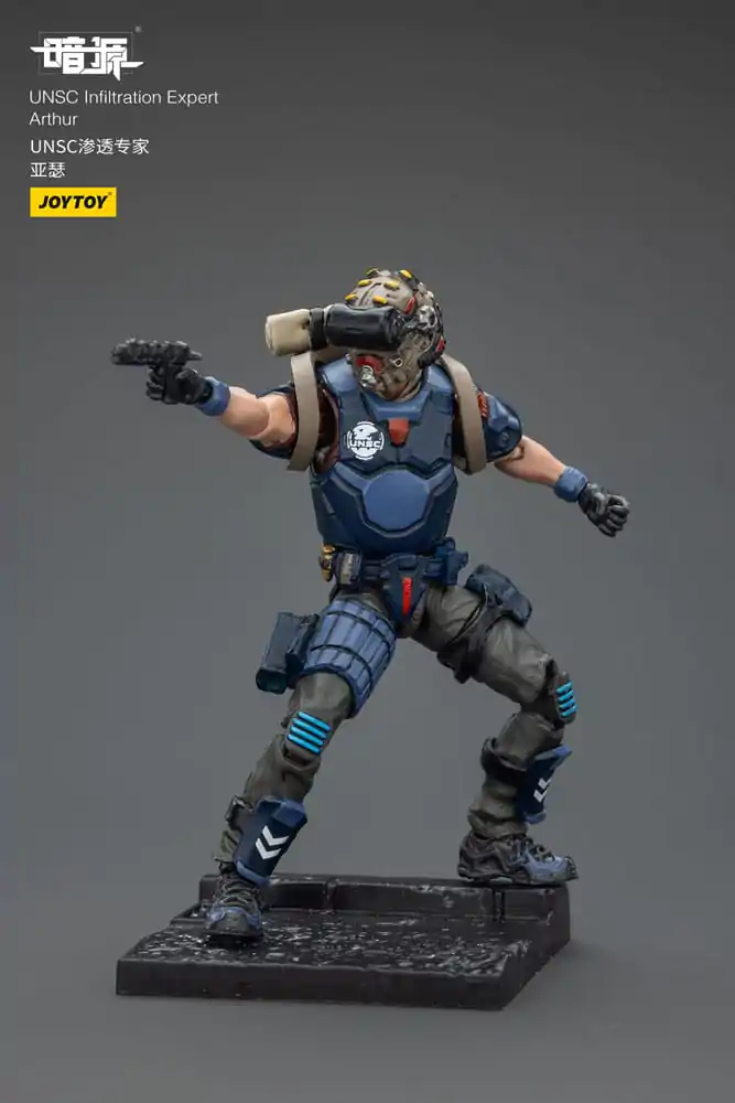 UNSC Dark Source Action-Figur Infiltration Expert Arthur 7 cm Produktfoto