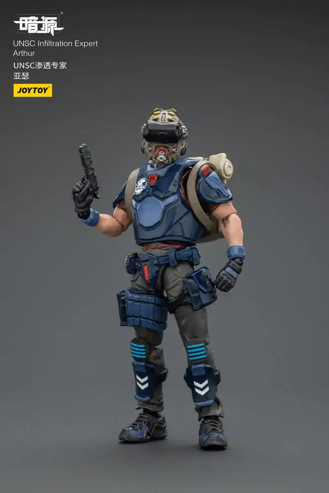 UNSC Dark Source Action-Figur Infiltration Expert Arthur 7 cm Produktfoto