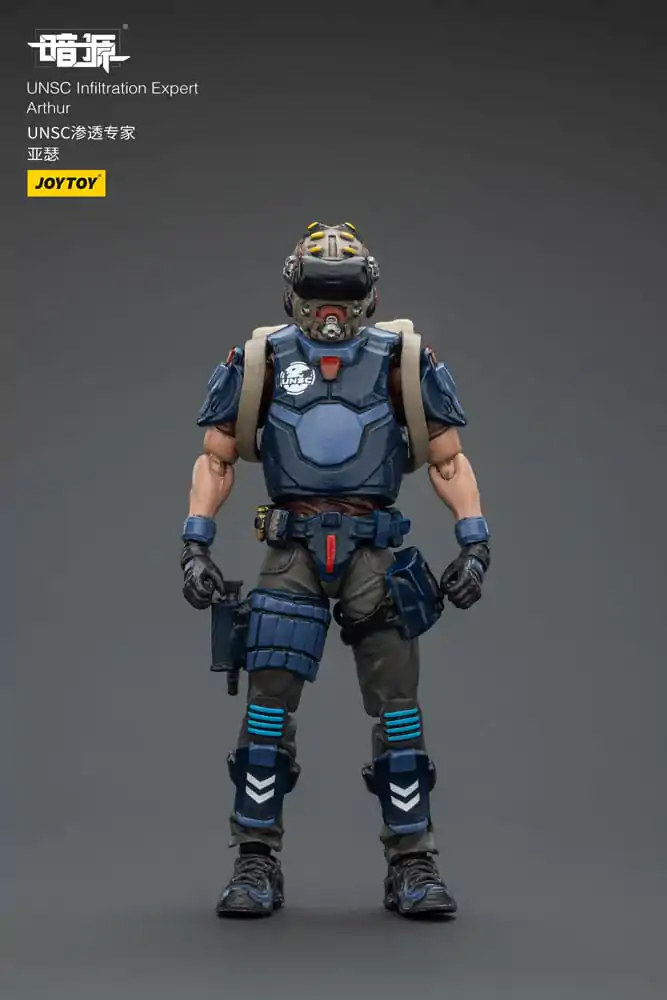 UNSC Dark Source Action-Figur Infiltration Expert Arthur 7 cm Produktfoto