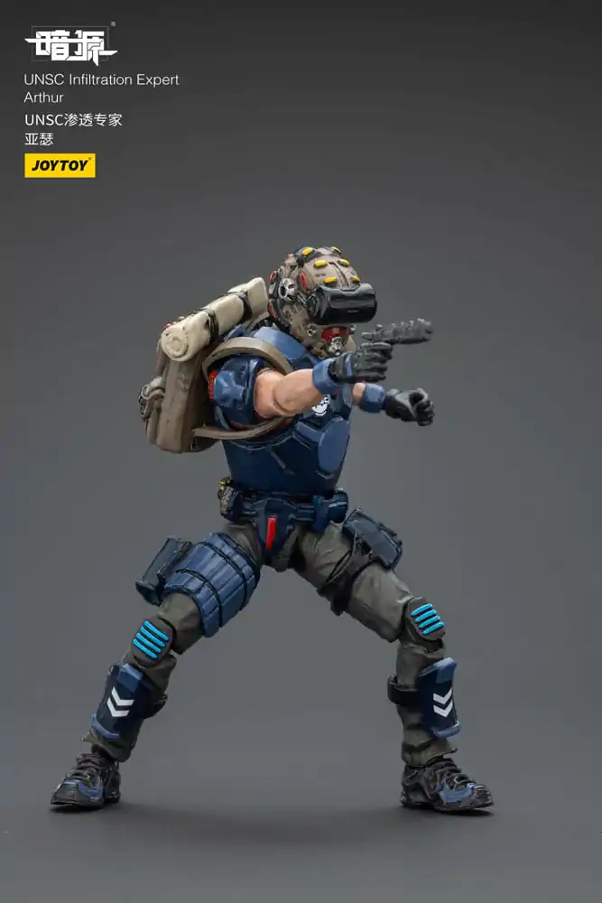 UNSC Dark Source Action-Figur Infiltration Expert Arthur 7 cm Produktfoto