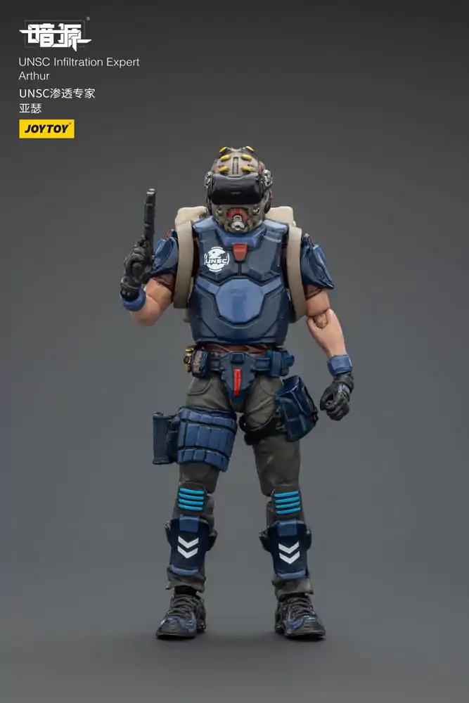 UNSC Dark Source Action-Figur Infiltration Expert Arthur 7 cm Produktfoto