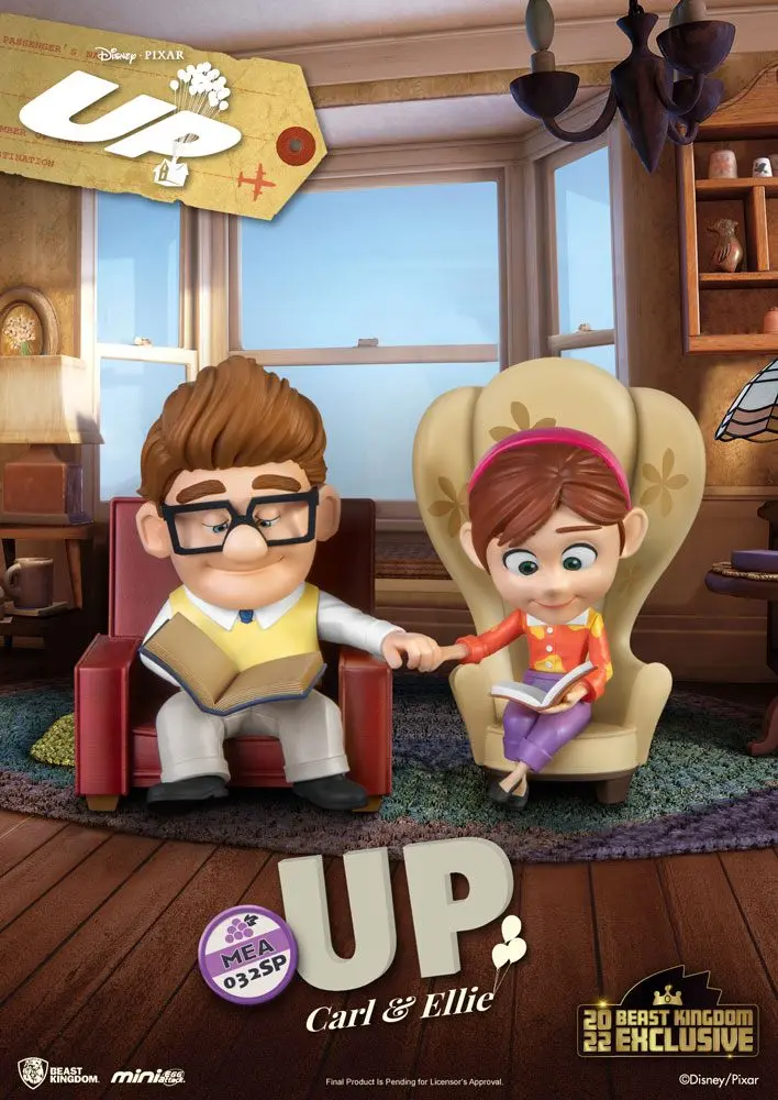 Oben Mini Egg Attack Figuren 2er-Pack Up Series Carl & Ellie 9 cm Produktfoto