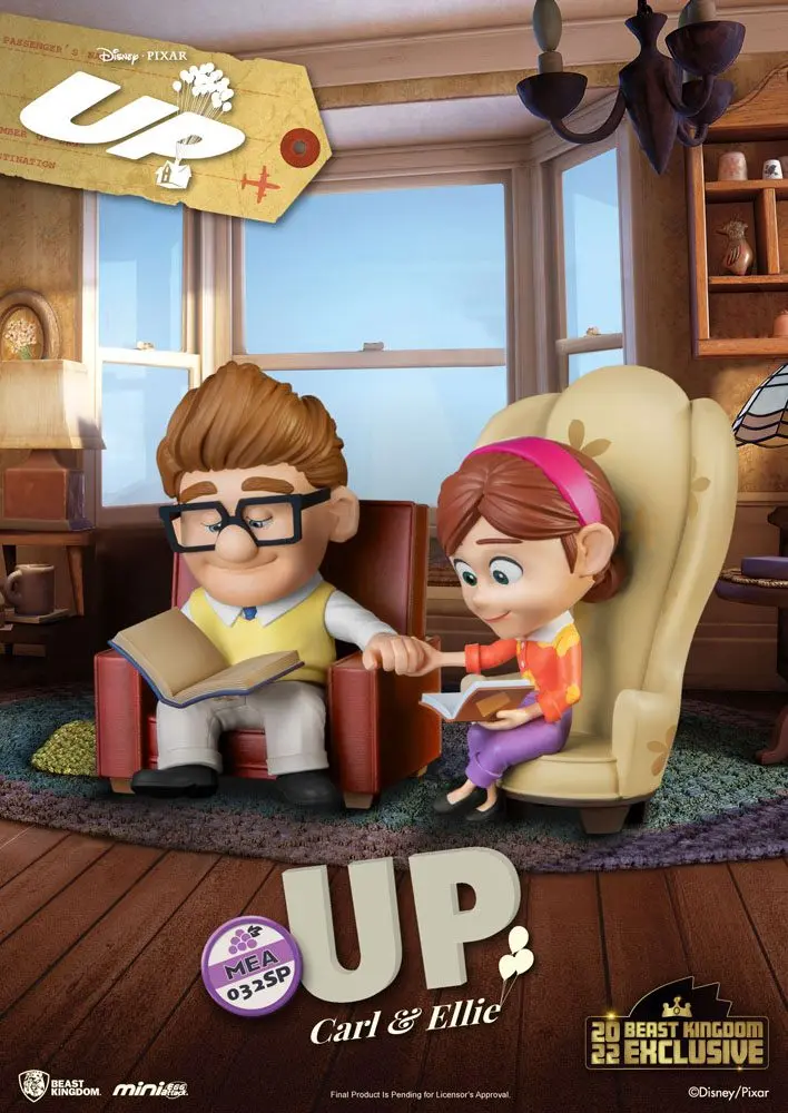 Oben Mini Egg Attack Figuren 2er-Pack Up Series Carl & Ellie 9 cm Produktfoto