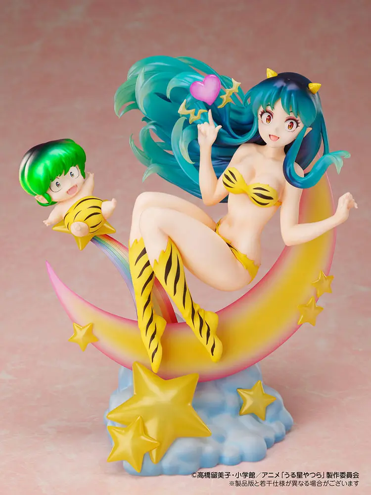 Urusei Yatsura PVC Statue 1/7 Lum & Ten Box Cafe & Space Collaboration 20 cm termékfotó