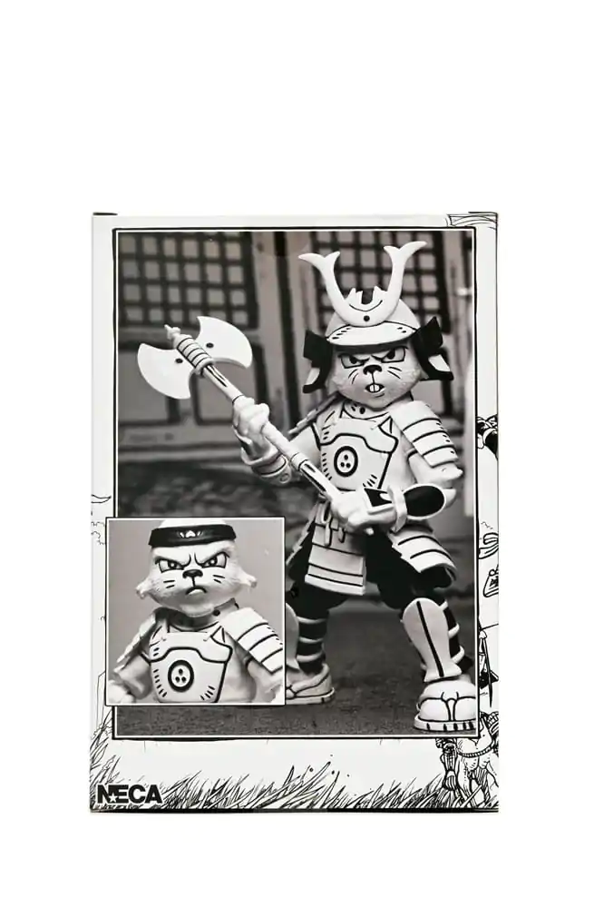 Usagi Yojimbo Actionfigur Samurai Usagi Yojimbo Black &amp; White Figure 18 cm Produktfoto