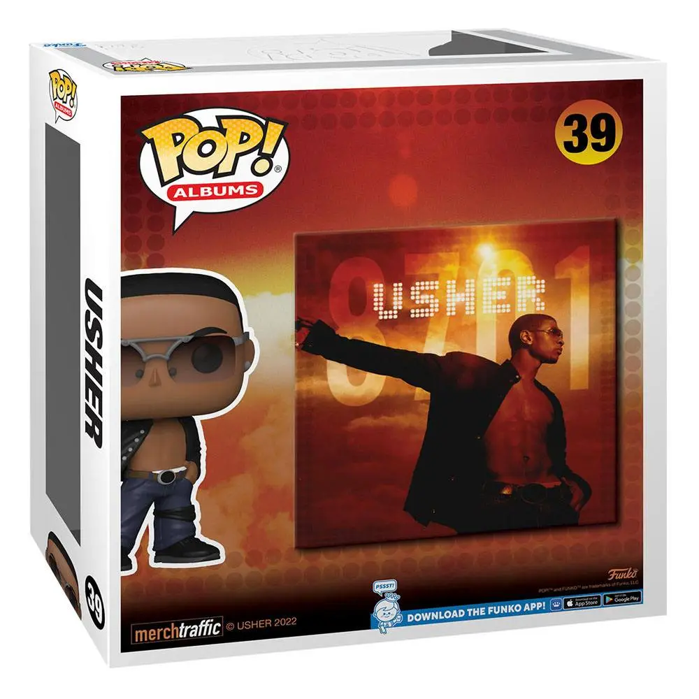 Usher POP! Albums Vinyl Figur 8701 9 cm termékfotó