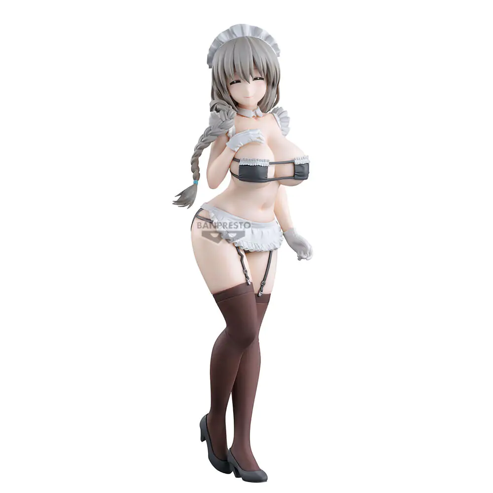 Uzaki-Chan Qants to Hang Out! Uzaki Tsuki Glitter & Glamours Figur 27cm Produktfoto