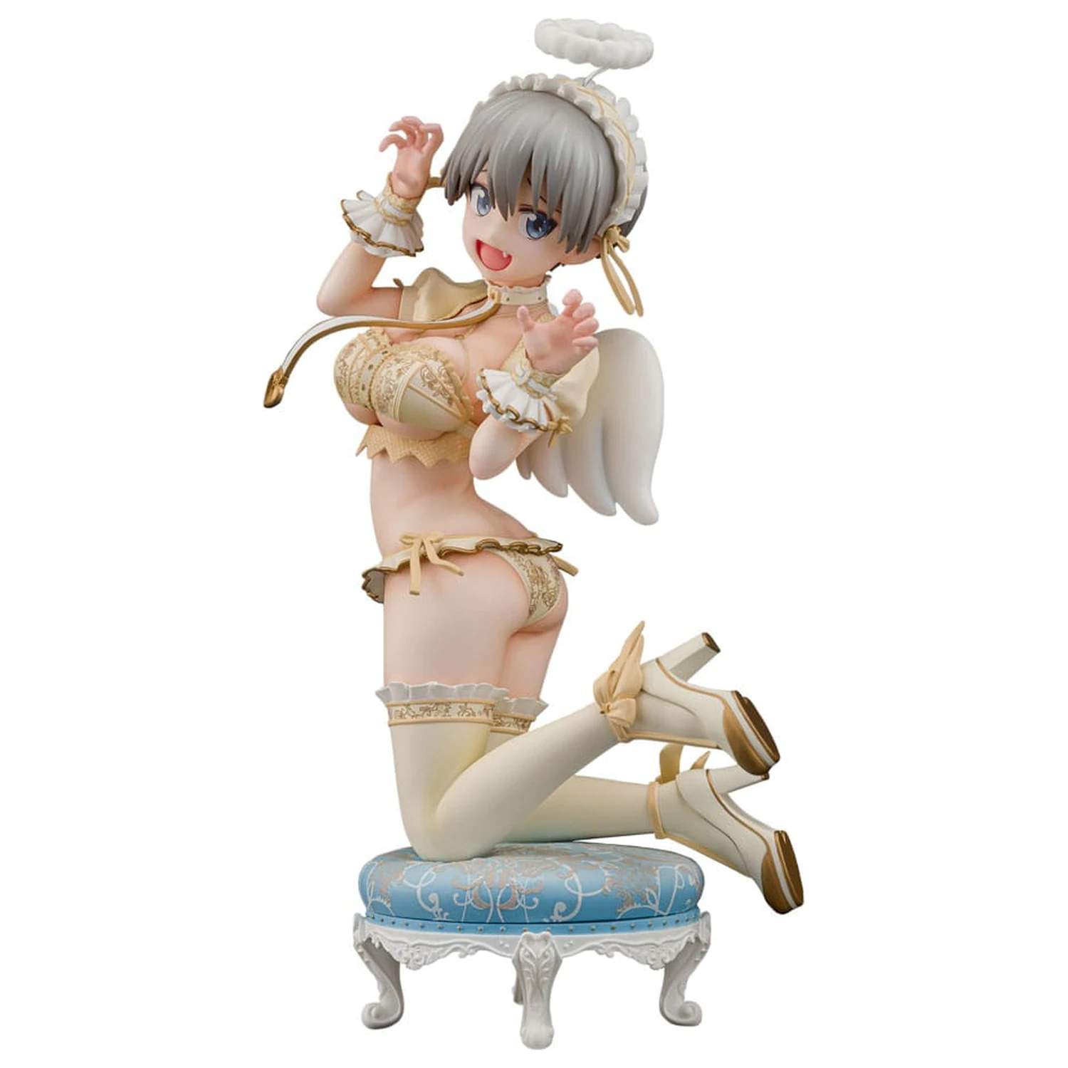 Uzaki-chan Wants to Hang Out! PVC Statue 1/7 Hana Uzaki Angel Ver. 19 cm Produktfoto