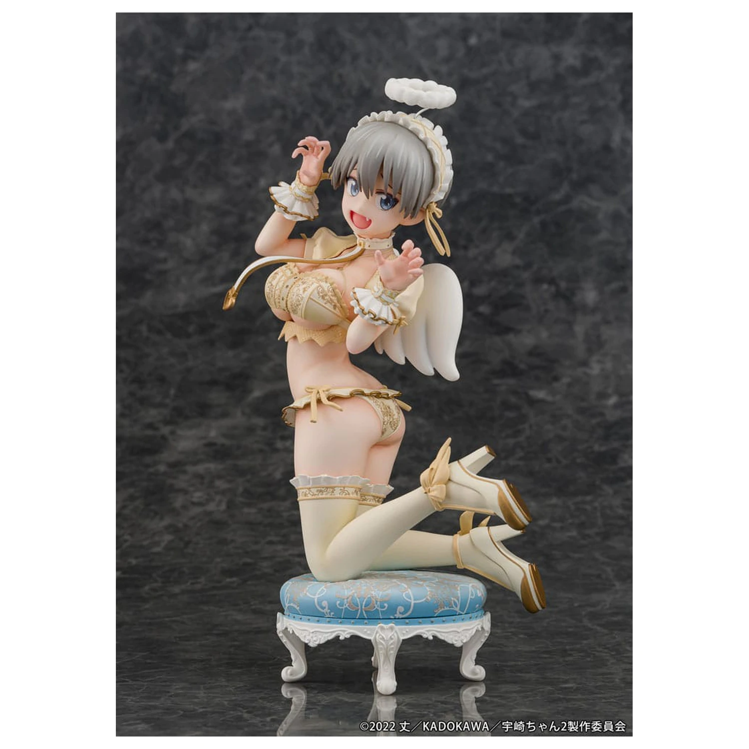 Uzaki-chan Wants to Hang Out! PVC Statue 1/7 Hana Uzaki Angel Ver. 19 cm Produktfoto