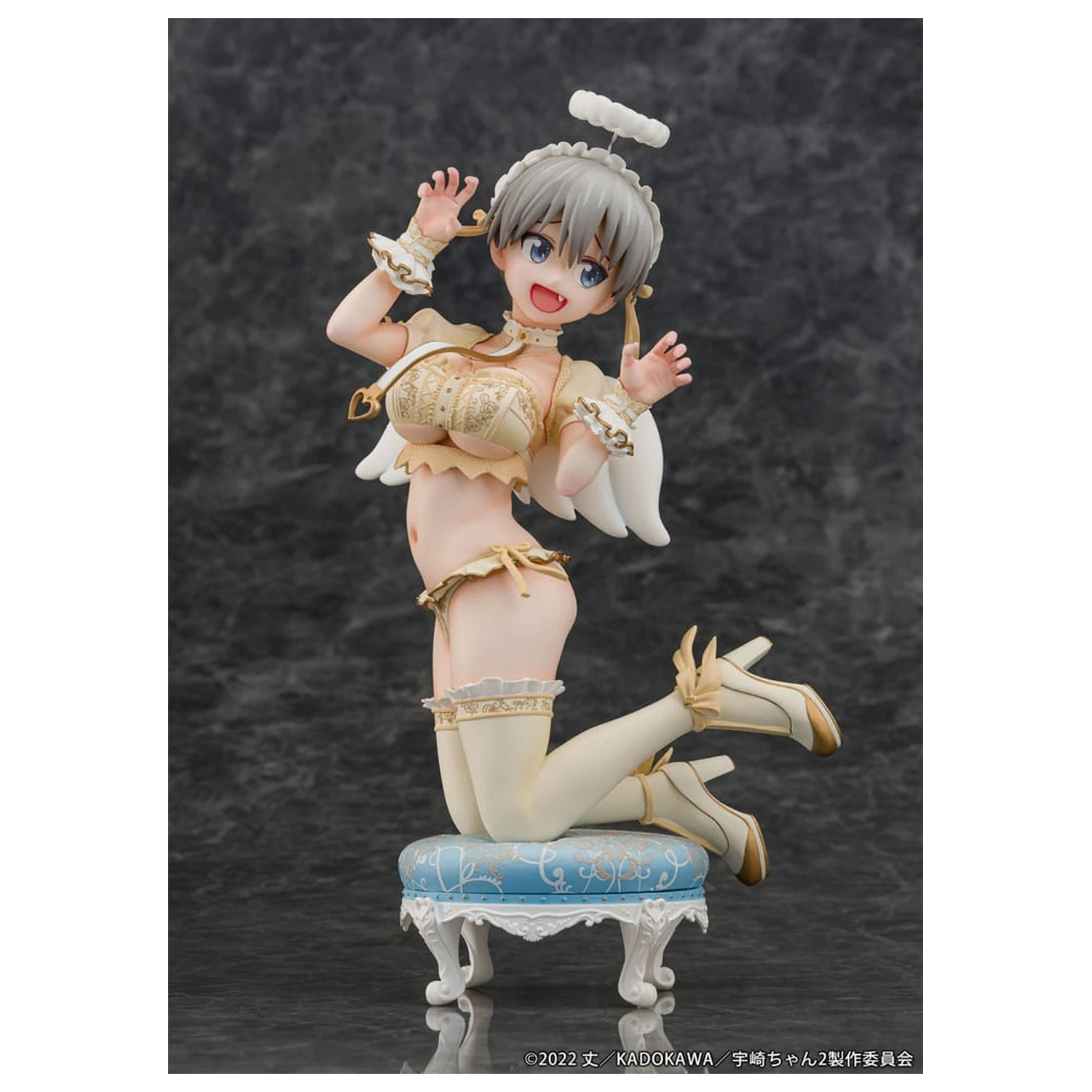 Uzaki-chan Wants to Hang Out! PVC Statue 1/7 Hana Uzaki Angel Ver. 19 cm Produktfoto