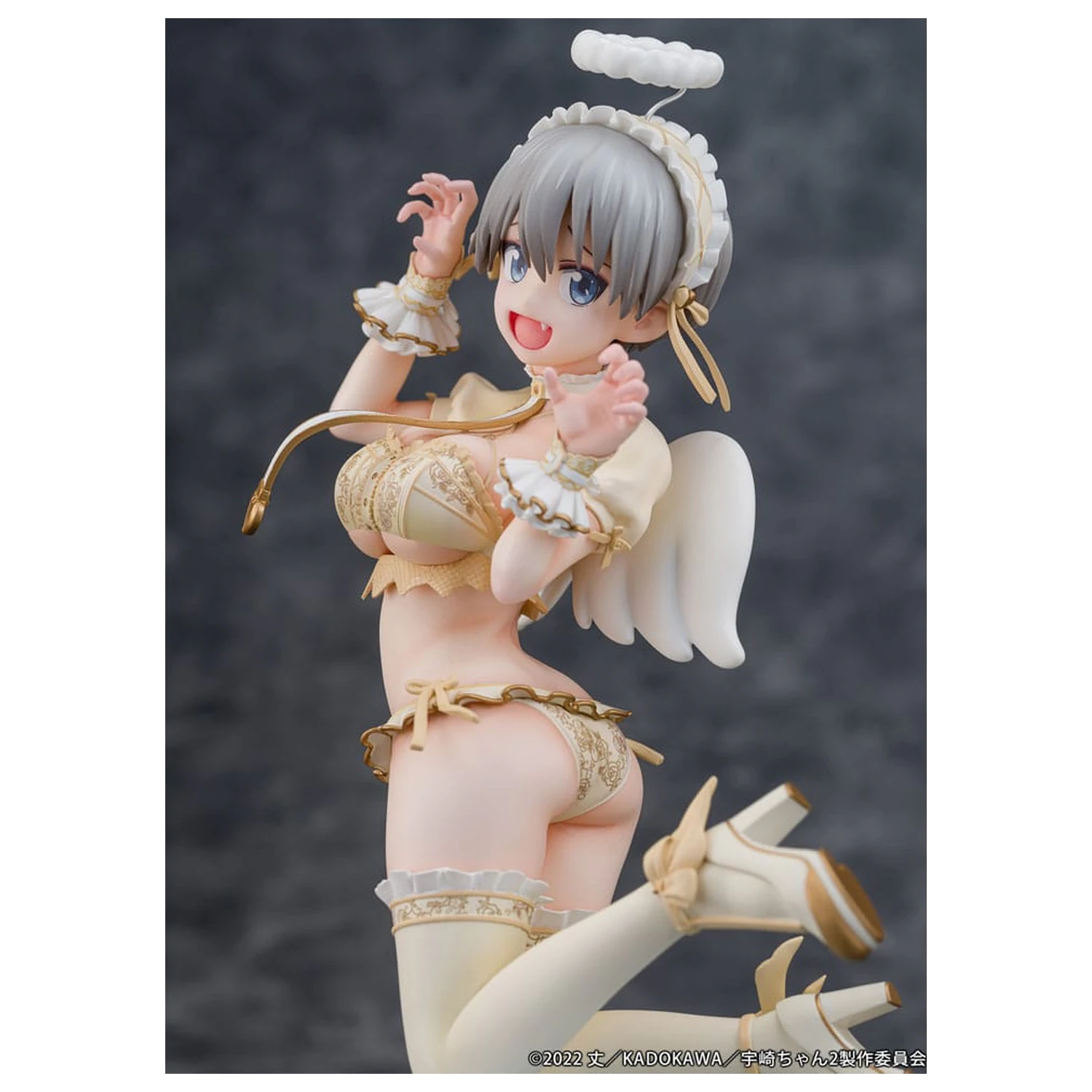 Uzaki-chan Wants to Hang Out! PVC Statue 1/7 Hana Uzaki Angel Ver. 19 cm Produktfoto