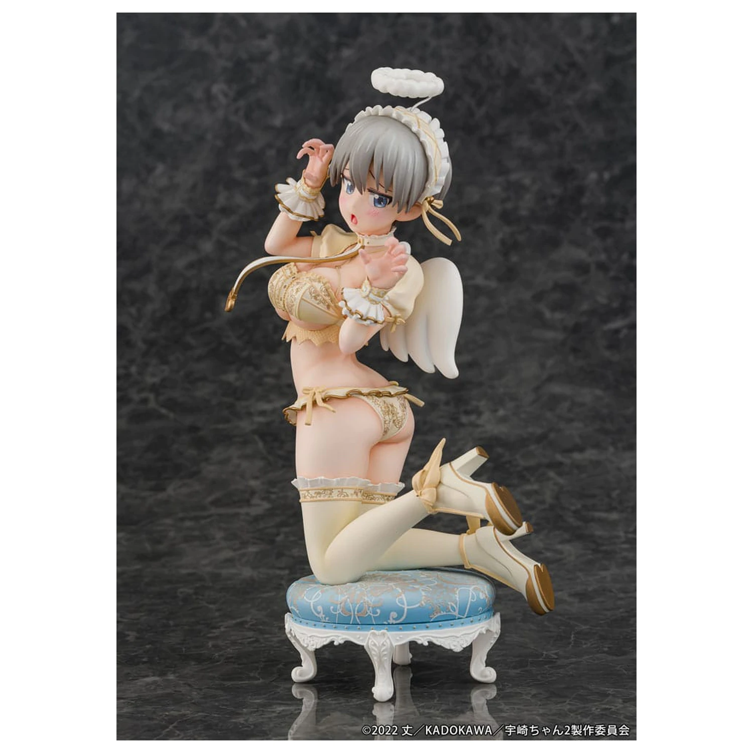 Uzaki-chan Wants to Hang Out! PVC Statue 1/7 Hana Uzaki Angel Ver. 19 cm Produktfoto