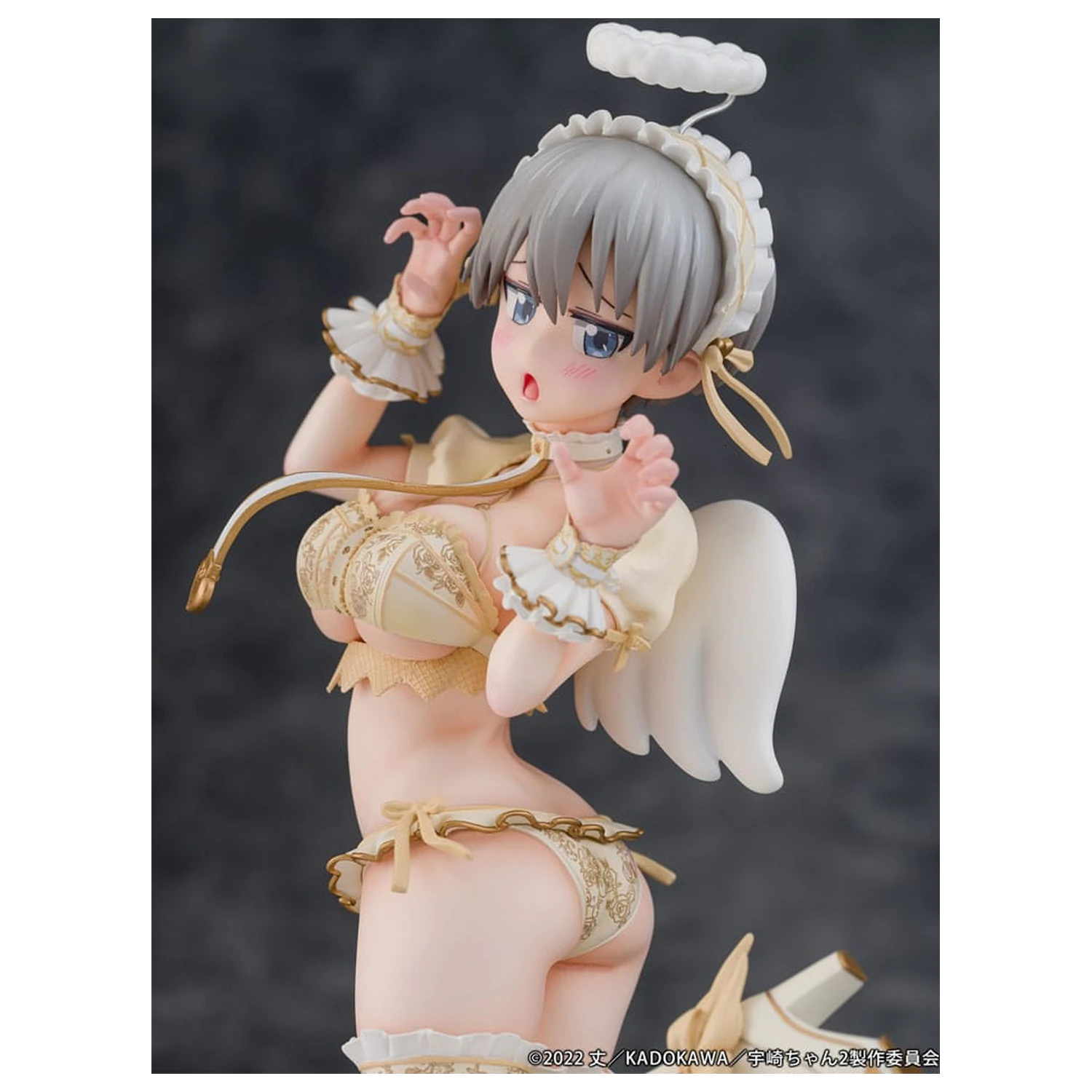 Uzaki-chan Wants to Hang Out! PVC Statue 1/7 Hana Uzaki Angel Ver. 19 cm Produktfoto
